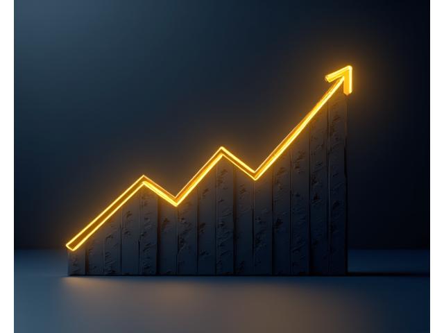 Grafik, die steueroptimierte Rendite im Vergleich zu nicht-optimierter Rendite zeigt, mit einer gelben, aufsteigenden Linie für die optimierte Rendite